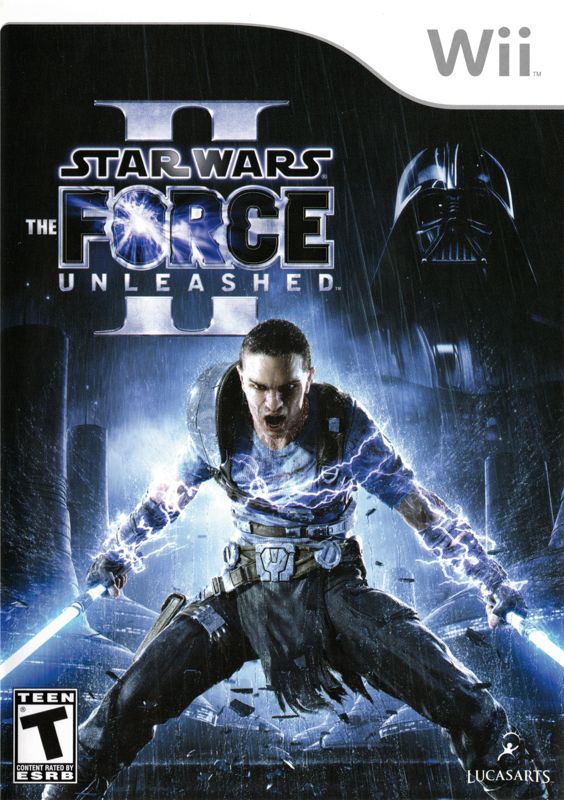 Star Wars: The Force Unleashed II box art for Wii